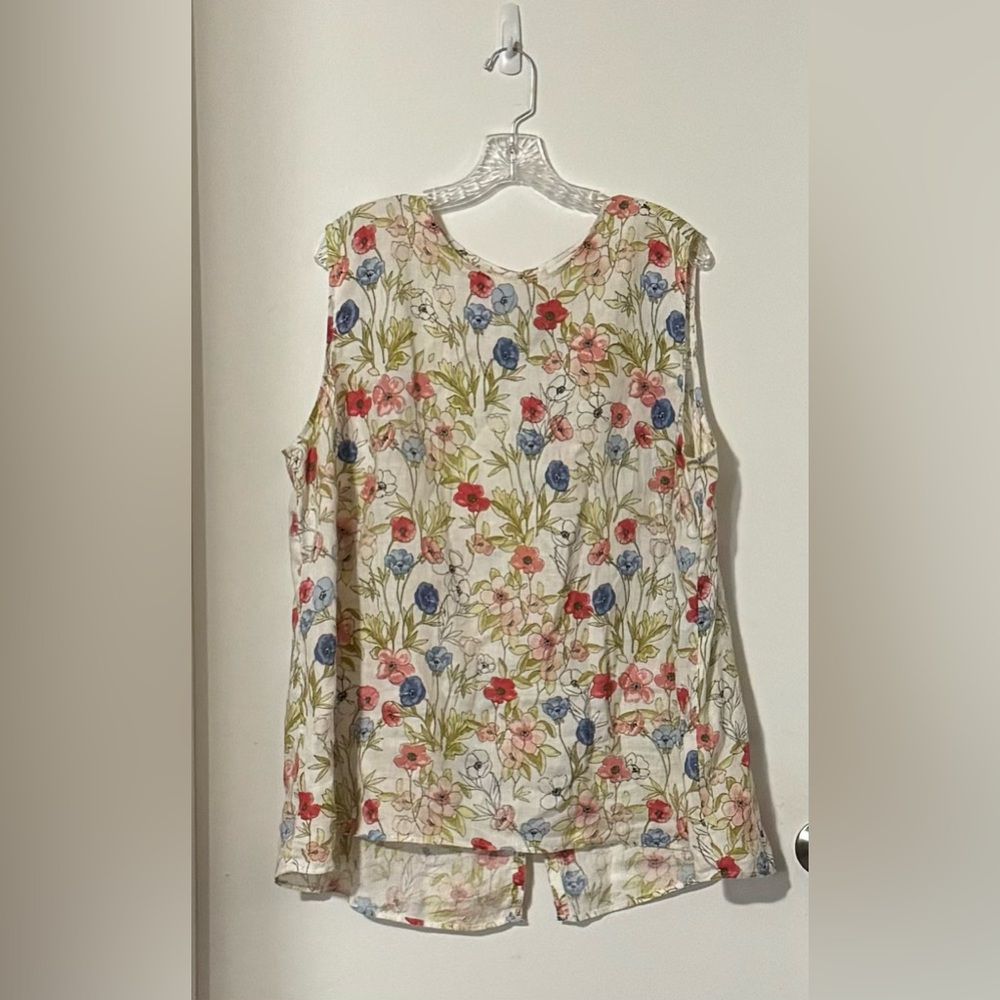 J. Jill Floral Tank Top - Multicolor